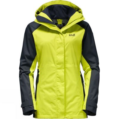 Chaquetas Jack Wolfskin North Slope Flex Mujer Verde - Chile PQY936124